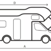 POKROWIEC NA KAMPERA 750-800CM CAŁOROCZNY BRUNNER CAMPER COVER 12M SUMMER WINTER PROTECTION - obrazek 6