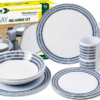 ZESTAW OBIADOWY 16SZT BRUNNER BLUEBAY