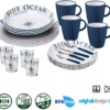 ZESTAW OBIADOWY 36SZT BRUNNER BLUE OCEAN ALL INCLUSIVE - obrazek 2