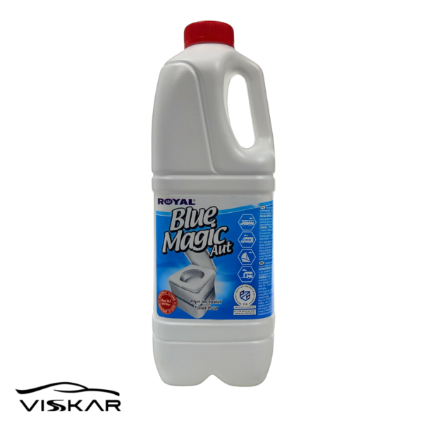 BLUE MAGIC AUT - Dodatek sanitarny do zbiornika na fekalia w toaletach turystycznych, autokarowych, przyczepach campingowych i na jachtach