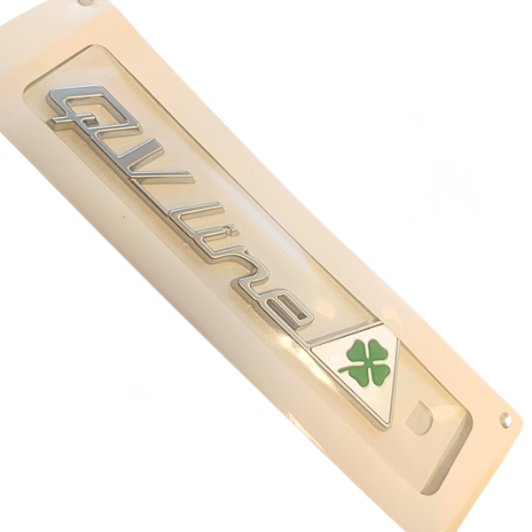 Logo znaczek emblemat napis QV Line Giulietta nowy oryginalny 50531443 - obrazek 3