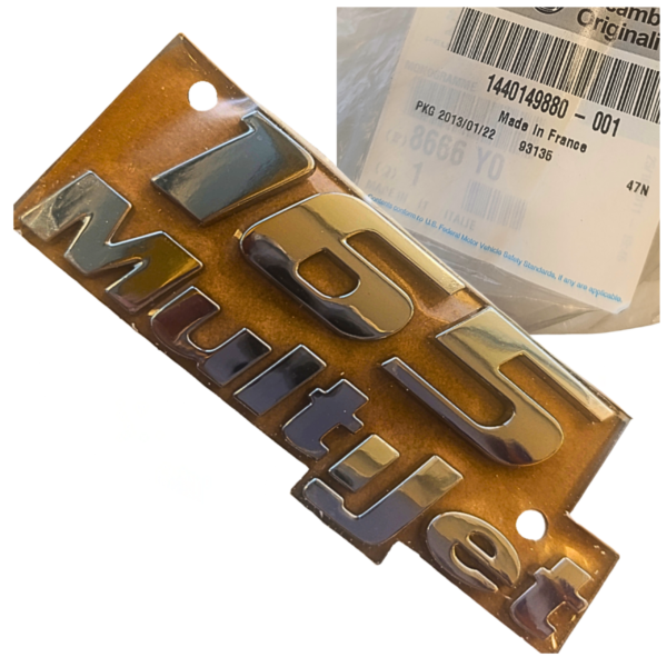 Emblemat logo znaczek napis FIAT SCUDO 07-16 "165Mulijet" 1440149880