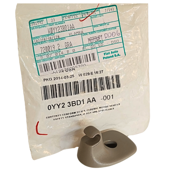 ZACZEP HACZYK DASZKA SŁONECZNEGO CHRYSLER VOYAGER DODGE CARAVAN 2005-2007 - obrazek 5