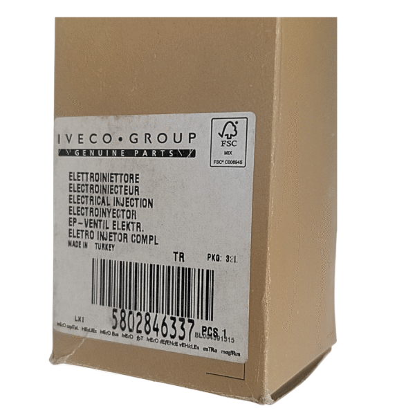 Wtryskiwacz Diesel OE IVECO DAILY 2.3 5802846337 - obrazek 3