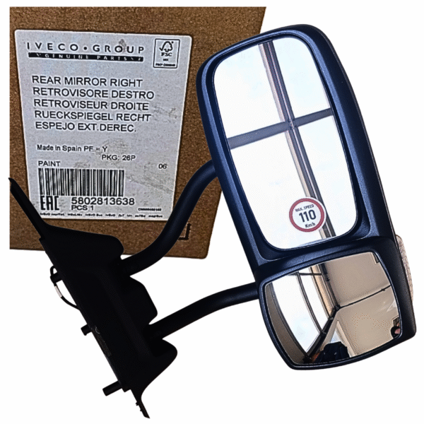 LUSTERKO ELEKTRYCZNE DŁUGIE PRAWE IVECO DAILY OR 5802813638 Oryginalne
